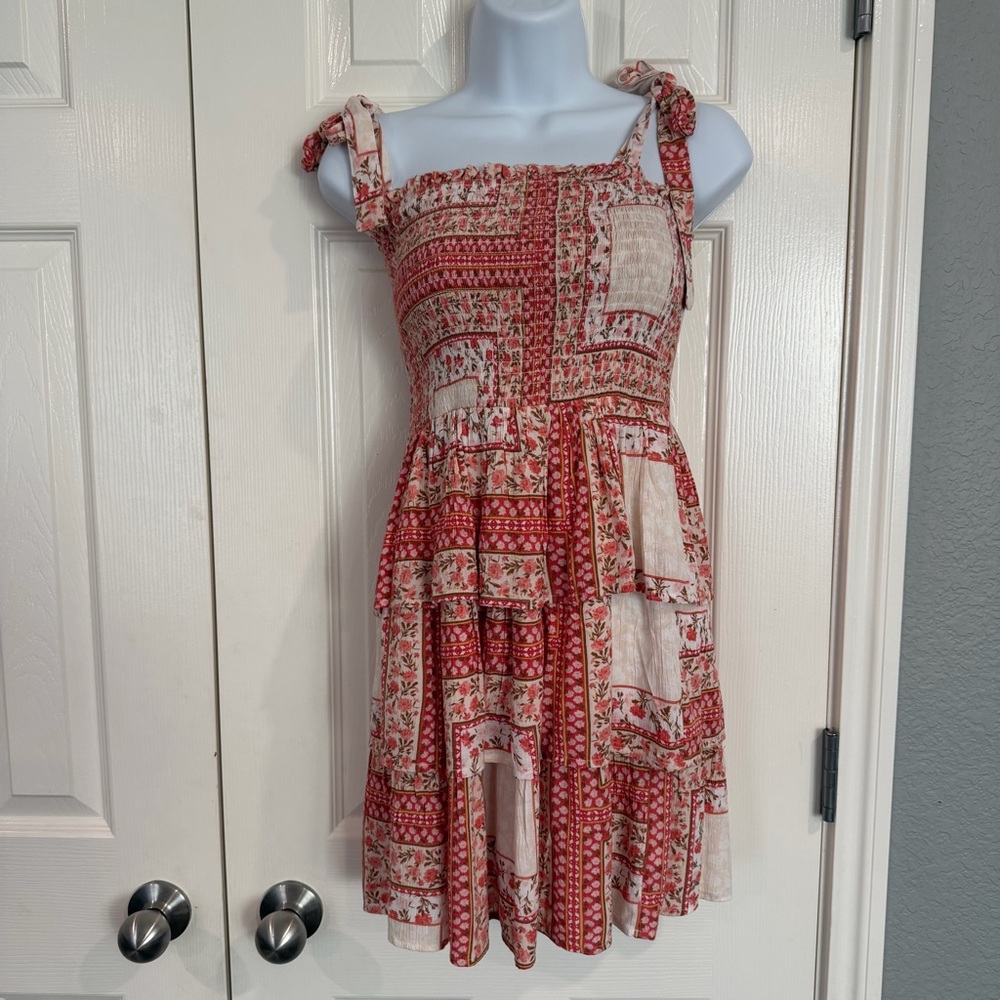 American Eagle Outfitters floral  Patchwork Mini Dress